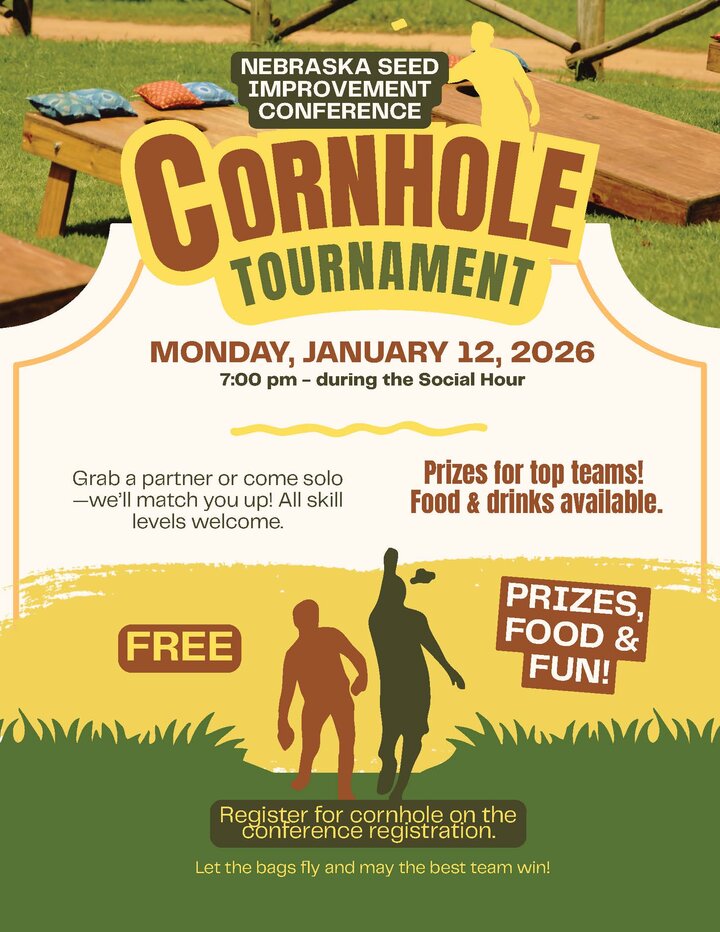 Cornhole Tournament flyer